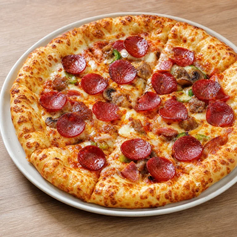 Choux Peodireogseuhieoro Pizza Double Cheese Pepperoni Esji
