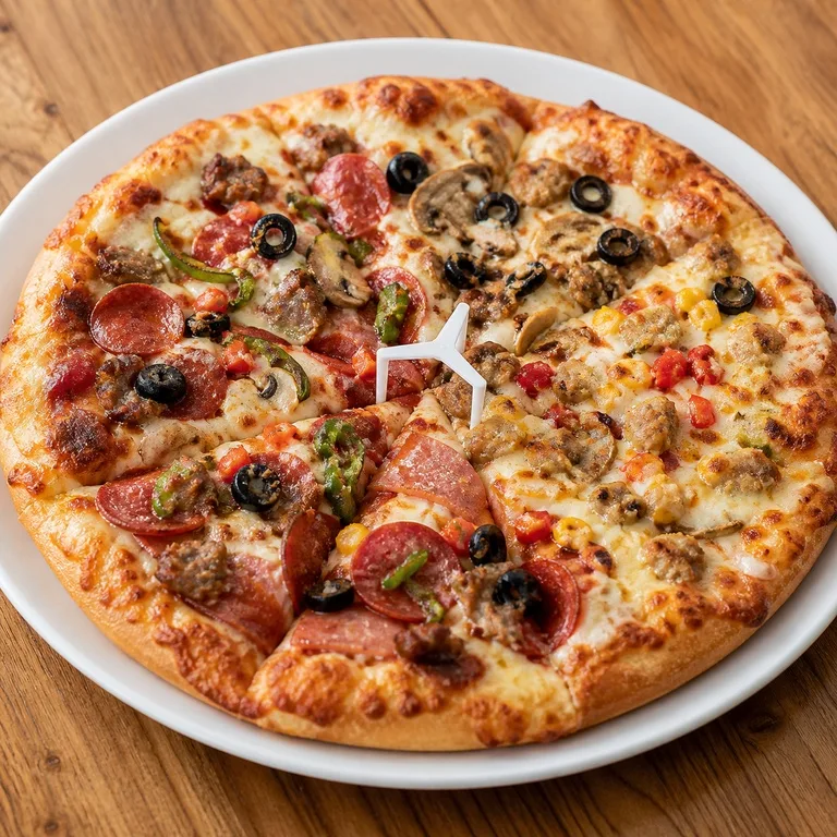 Super Deluxe Hieoro Pizza Original