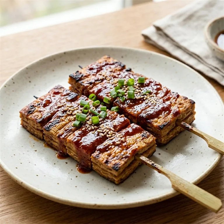 Sate Tahu Kering Bakar