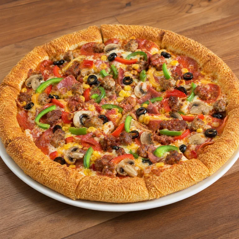 Super Deluxe Hieoro Pizza Fiber Edge Original