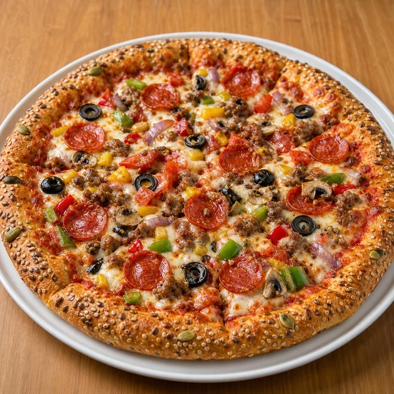 Super Deluxe Pizza Super Sideuhwaibeo Original