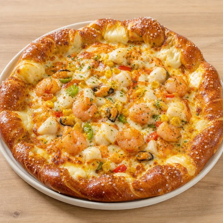 씨푸드킹피자프레첼치즈