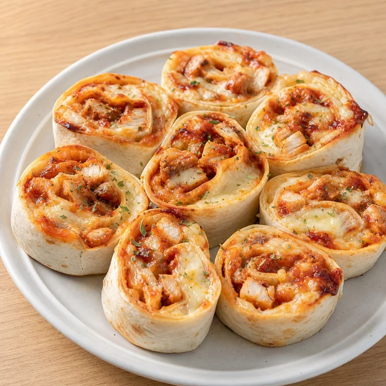 치킨바베큐피자치즈롤