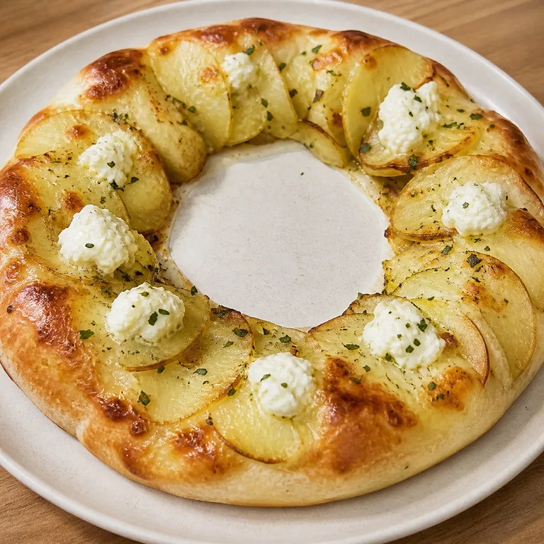 Heungbubak Kentang Pizza Ricotta Ring