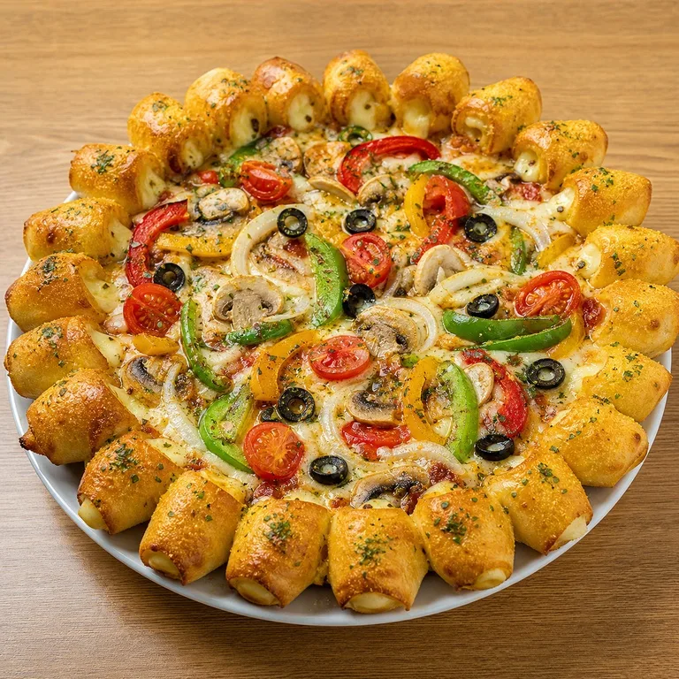 Gadeunseupesyol Gold Ring Pizza