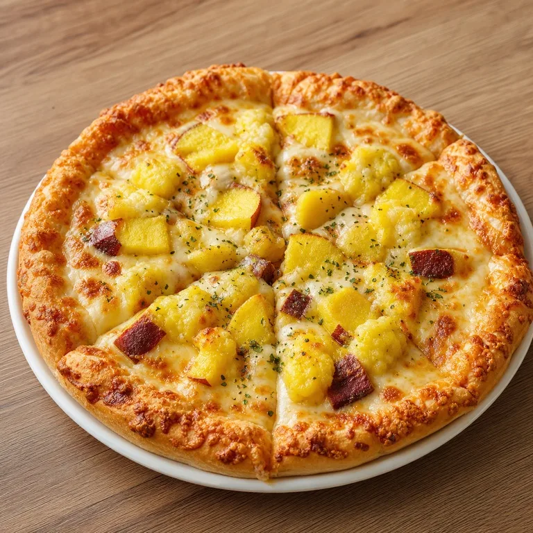 Goguma Mil Screen Keju Crust Pizza
