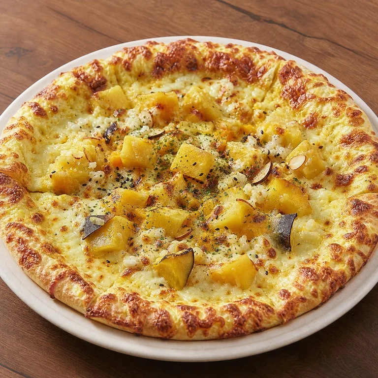 Goguma Baengmi Keju Crust Pizza