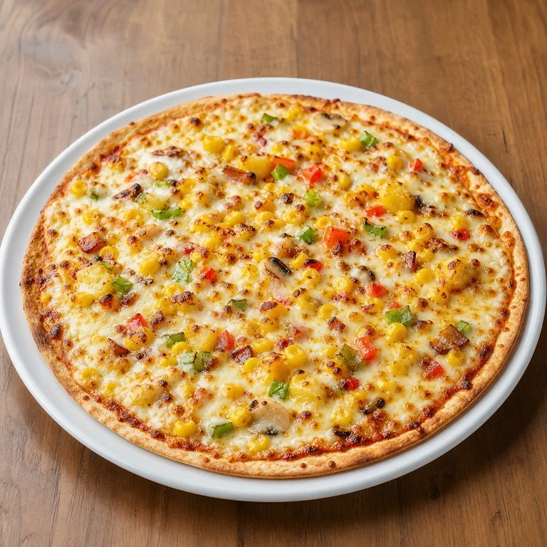Gold Jagung Habeseuteu Thin Pizza