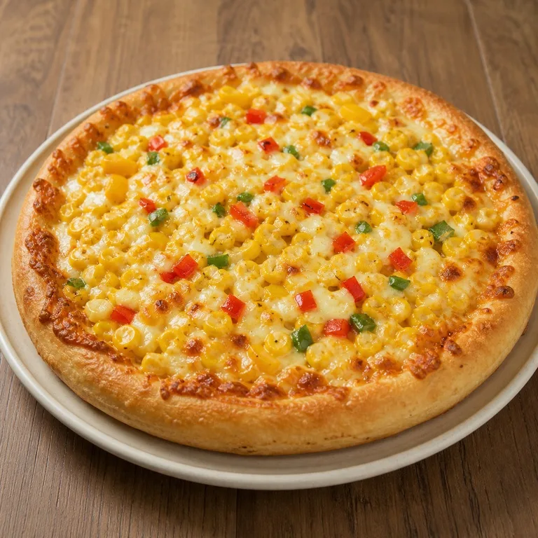 Gold Jagung Habeseuteu Pan Pizza