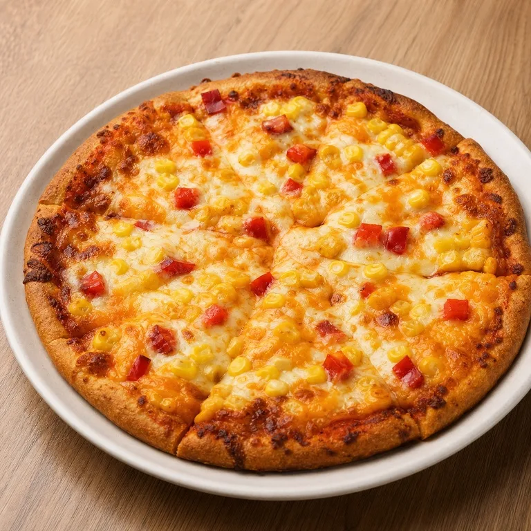 Gold Red Jagung Pizza