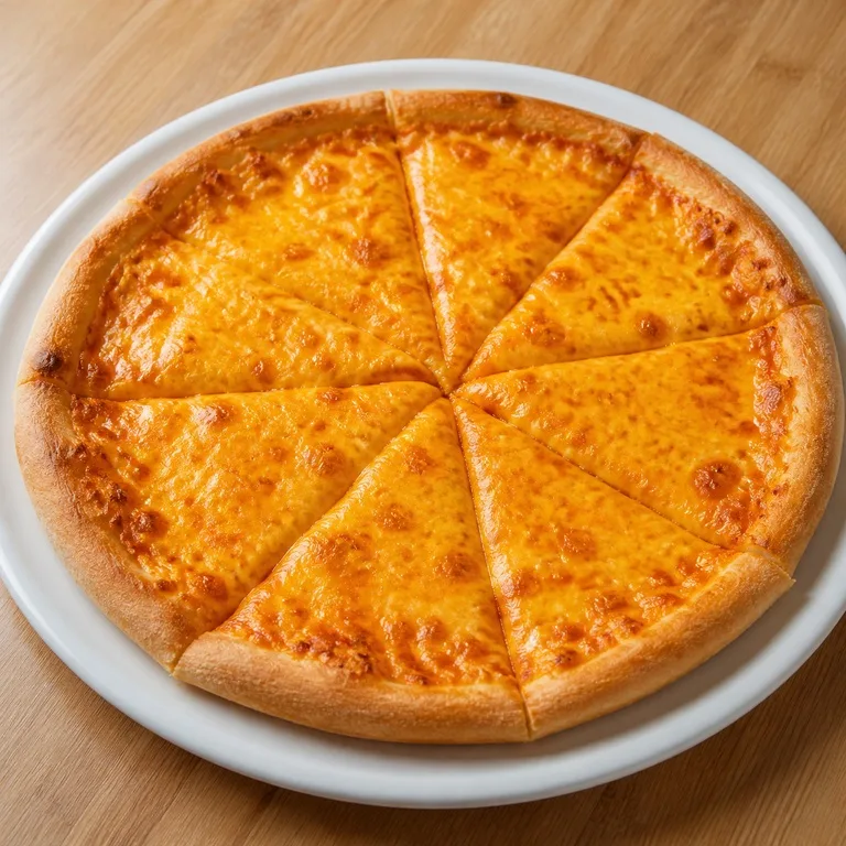 Gold American Cheddar Pizza
