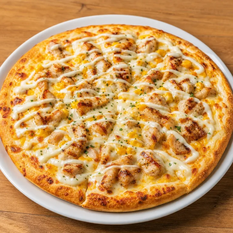 Nyugeurildeu Ayam Mil Screen Pizza