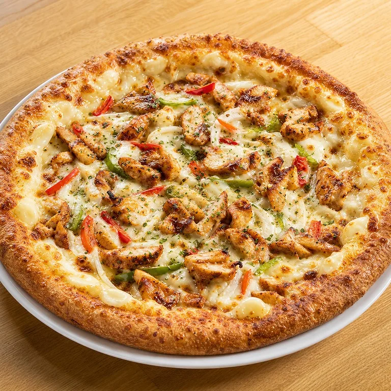 Nyugeurildeu Ayam Mil Screen Keju Crust Pizza