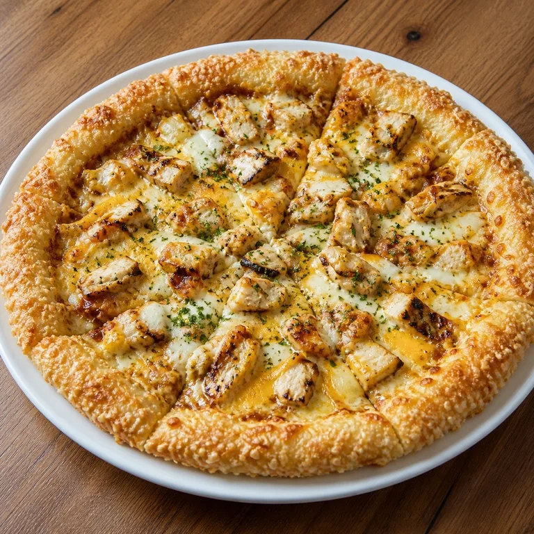 Nyugeurildeu Ayam Baengmi Keju Crust Pizza
