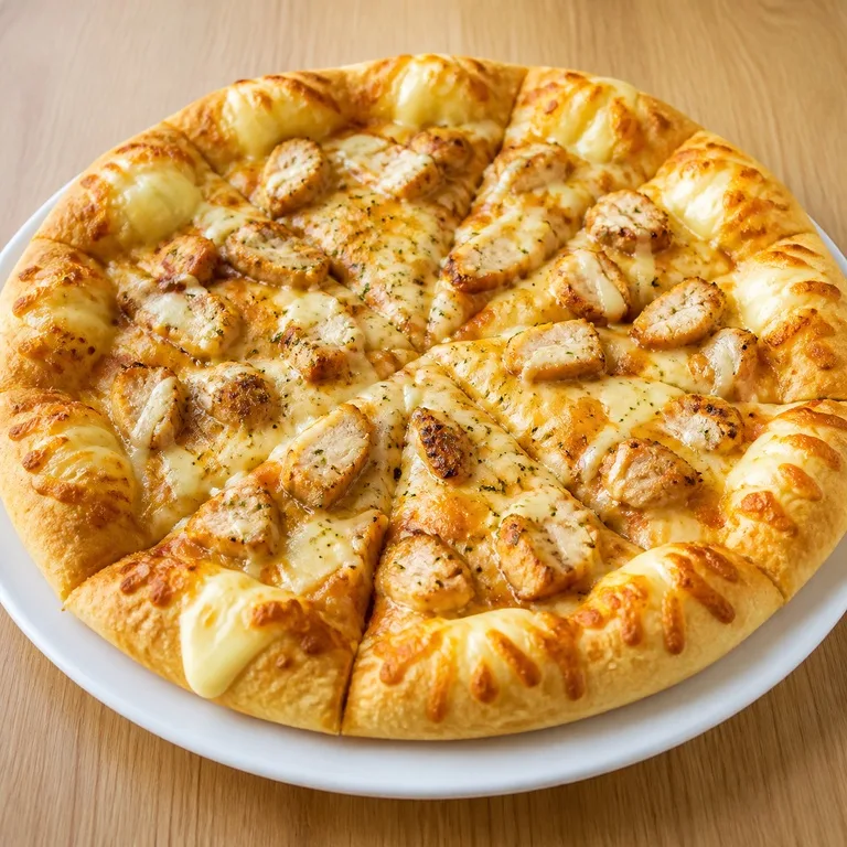 Nyugeurildeu Ayam Keju Crust Pizza