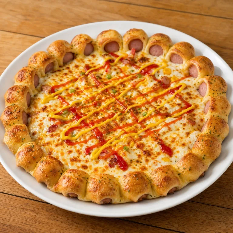 Nyuyok Hot Dog Thin Hot Dog Edge Pizza
