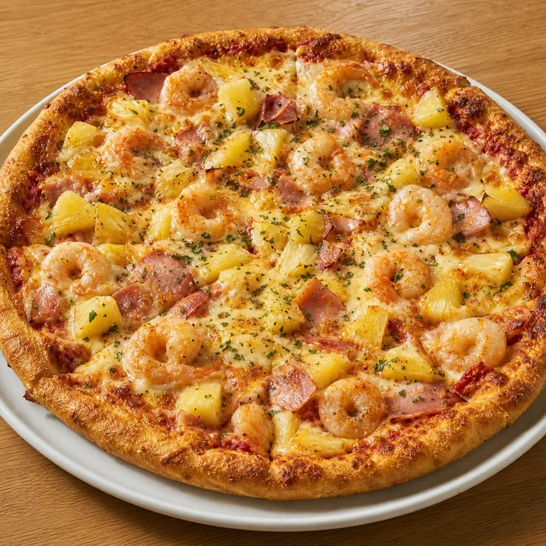 Regular Monster Hawaii Udang Pizza