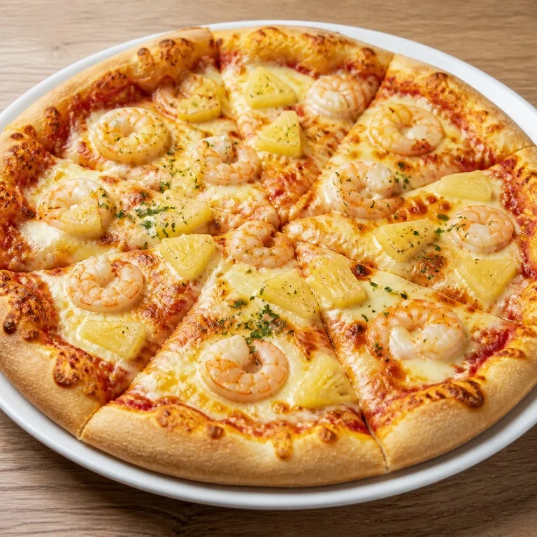 Regular Hawaii Udang Pizza