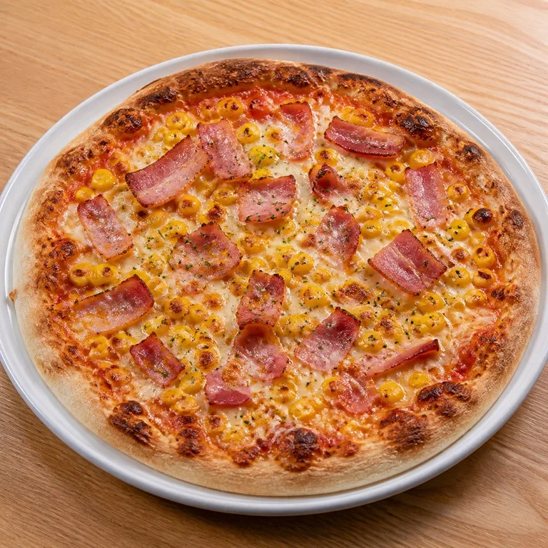 Mek Jagung Bacon Napoli Pizza