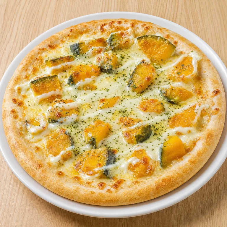 밤호박밀스크린피자