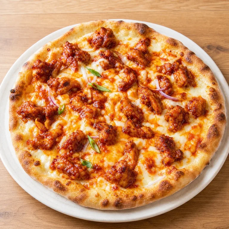 불닭치킨피자