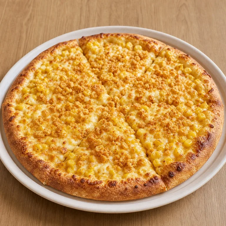 옥수수크런치피자