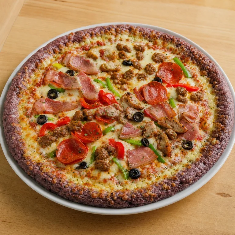 Triple Combo Heungmi Cheese Crust Pizza
