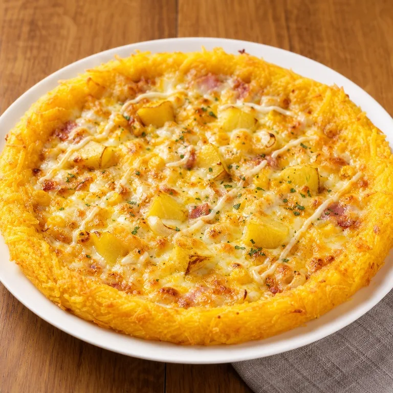 Peopekteu Gold Goguma Crust Pizza
