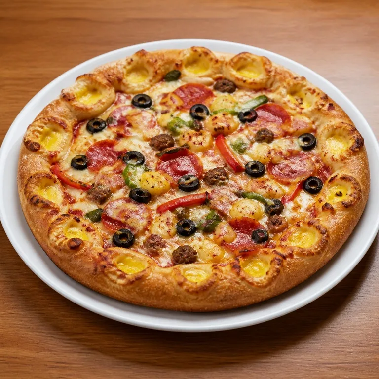 Peopekteu Gold Mil Screen Goguma Crust Pizza