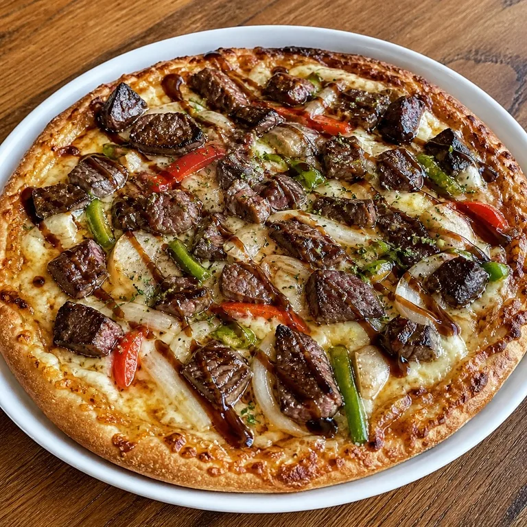 Peurimieom Steak Pizza