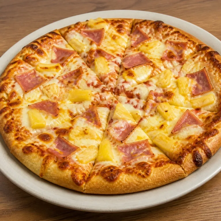 Hawaiian Mil Screen Pizza