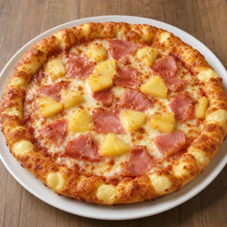 Hawaiian Mil Screen Cheese Crust Pizza