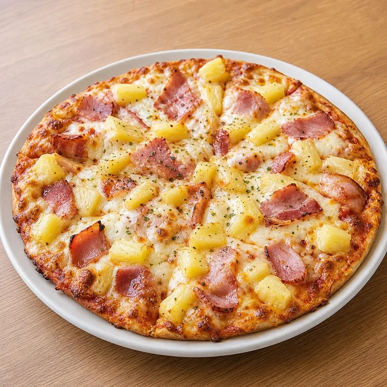 Hawaiian Baengmi Screen Pizza